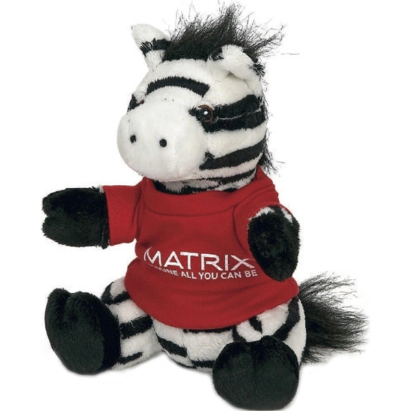 Custom 7" Extra Soft Style Animal - Zebra