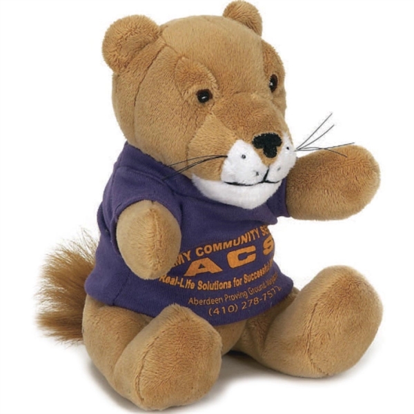 Custom 7" Extra Soft Style Animal - Cougar