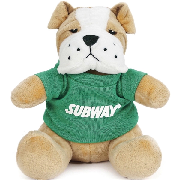 7" Extra Soft Plush Toy - Bulldog