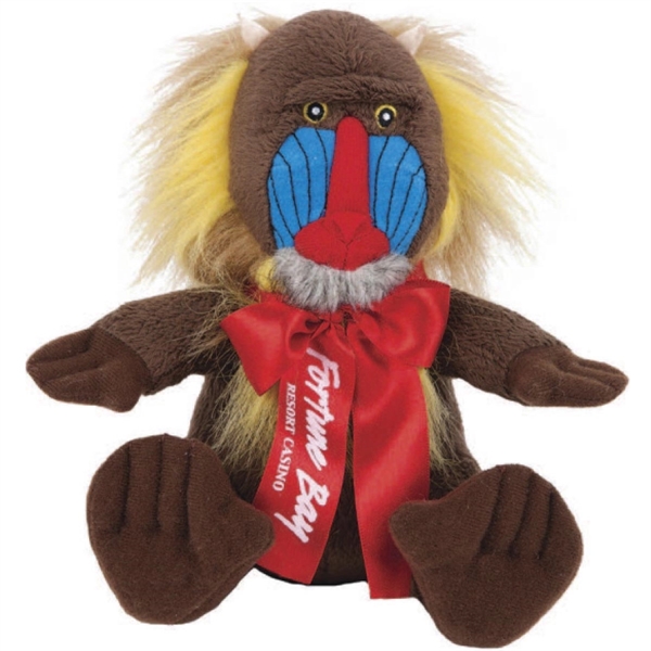 Super Soft Stuffed Animal, 8"- Mandrill