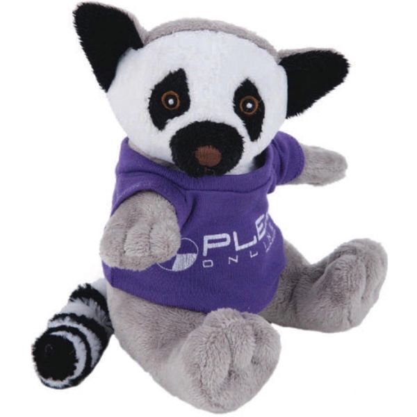 Super Soft Stuffed Animal, 8"- Lemur