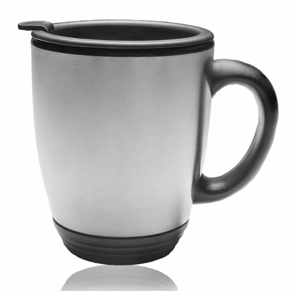 16 oz. Steel Bistro Mug - 16 oz. Steel Bistro Mug - Image 1 of 1