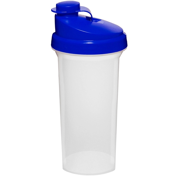 25oz Shaker Bottle with Mixer Flip Lid