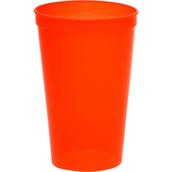 22 oz Plastic Stadium Cup - 22 oz Plastic Stadium Cup - Image 10 of 17