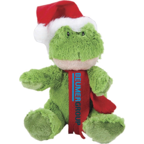 7" Extra Soft Christmas Frog