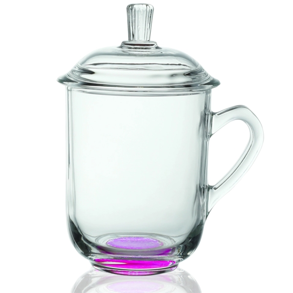 13 oz. Glass Tea Cups with Lids - 13 oz. Glass Tea Cups with Lids - Image 13 of 15