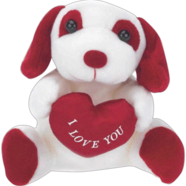 Valentine's Day Plush - Heart Dog