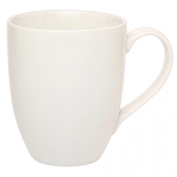11 oz. Bistro Vitrified Porcelain Mug - 11 oz. Bistro Vitrified Porcelain Mug - Image 1 of 1