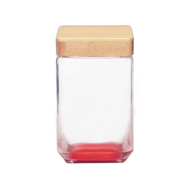 54 oz. Glass Candy Jar with Wooden Lid - 54 oz. Glass Candy Jar with Wooden Lid - Image 14 of 14