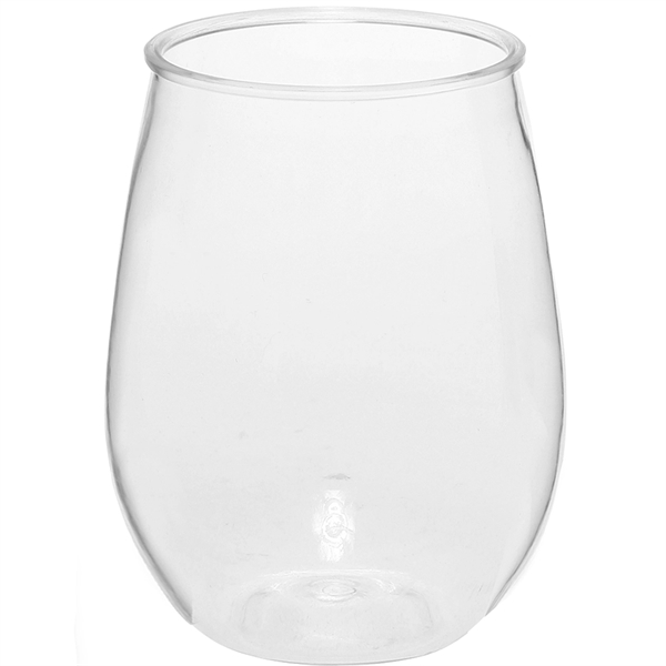 10 oz. Stemless Plastic Wine Glasses - 10 oz. Stemless Plastic Wine Glasses - Image 1 of 1