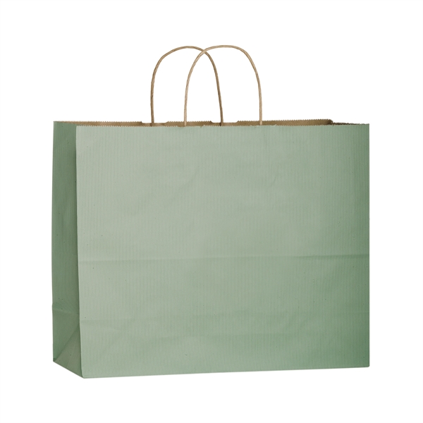 Matte Color Paper Shopper Bags - Flexo Ink - Matte Color Paper Shopper Bags - Flexo Ink - Image 2 of 7