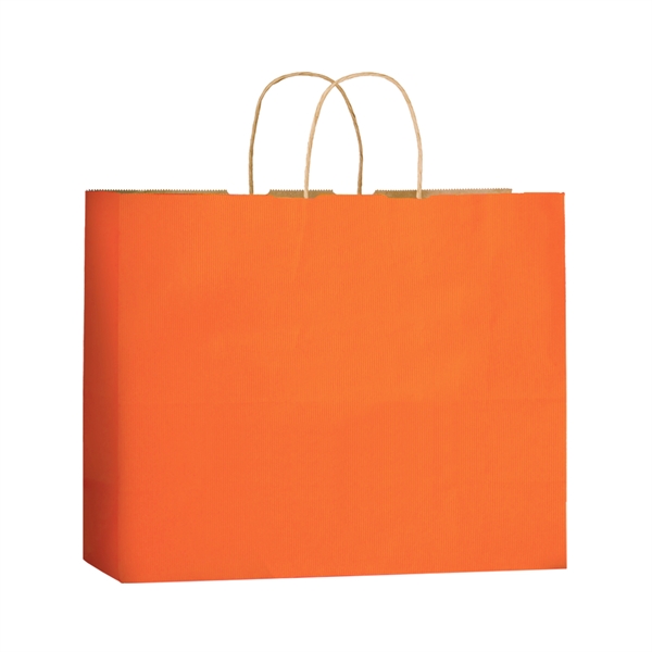 Matte Color Paper Shopper Bags - Flexo Ink - Matte Color Paper Shopper Bags - Flexo Ink - Image 3 of 7