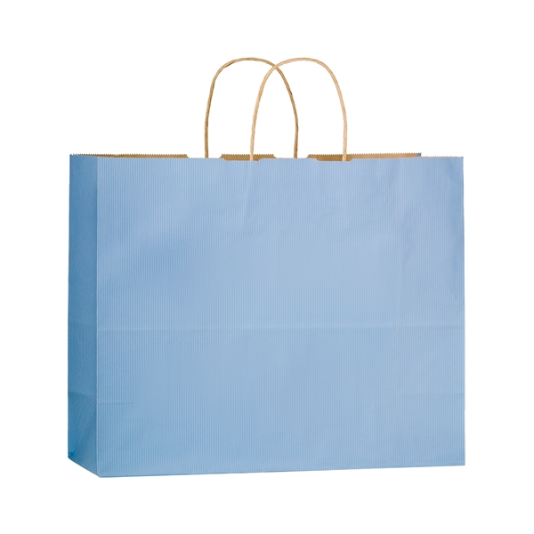 Matte Color Paper Shopper Bags - Flexo Ink - Matte Color Paper Shopper Bags - Flexo Ink - Image 5 of 7