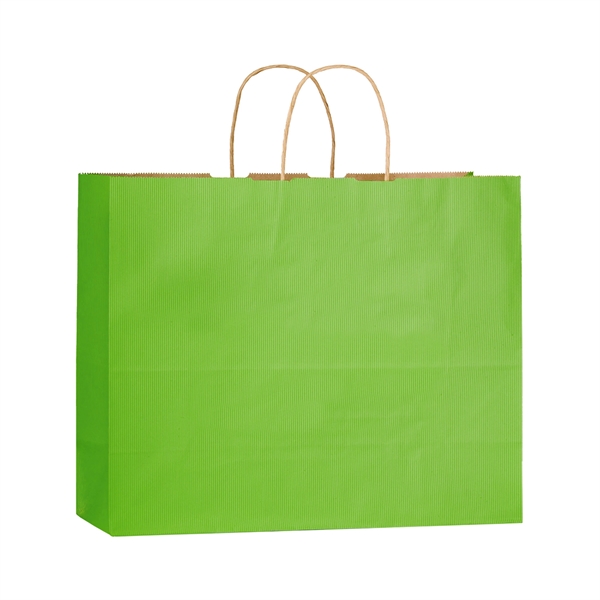 Matte Color Paper Shopper Bags - Flexo Ink - Matte Color Paper Shopper Bags - Flexo Ink - Image 7 of 7