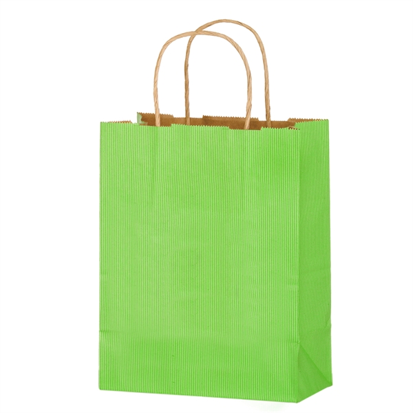 Matte Color Paper Shopper Bag - Flexo Ink - Matte Color Paper Shopper Bag - Flexo Ink - Image 3 of 7