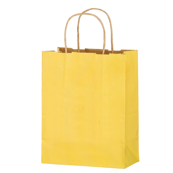 Matte Color Paper Shopper Bag - Flexo Ink - Matte Color Paper Shopper Bag - Flexo Ink - Image 4 of 7