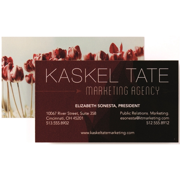 3.5"x2" Standard Business Cards - Full Color Both Sides - 3.5"x2" Standard Business Cards - Full Color Both Sides - Image 1 of 2