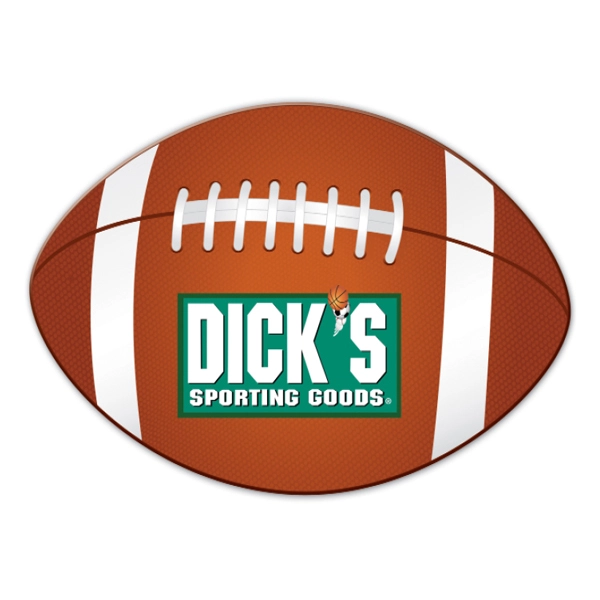 Football Shaped Full Color Coaster - Football Shaped Full Color Coaster - Image 0 of 0