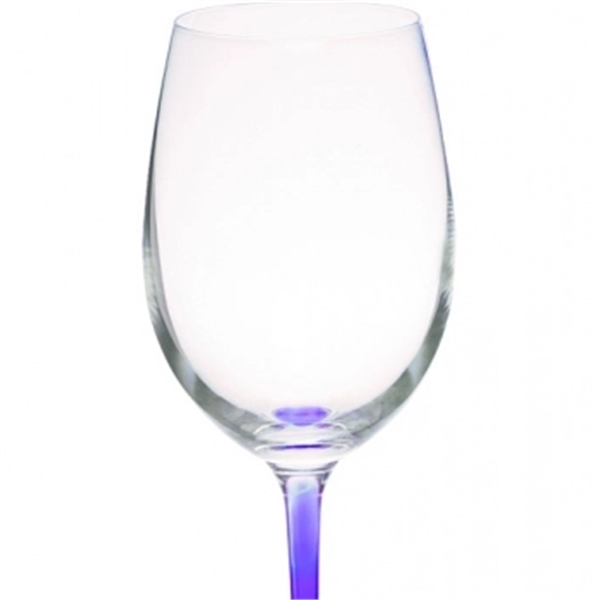 Personalized 14 oz. Novelty Stem Acrylic Wine Glasses