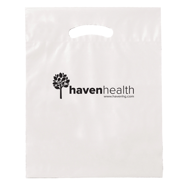 Die Cut Fold-Over Reinforced Plastic Bag - Flexo Ink - Die Cut Fold-Over Reinforced Plastic Bag - Flexo Ink - Image 13 of 29