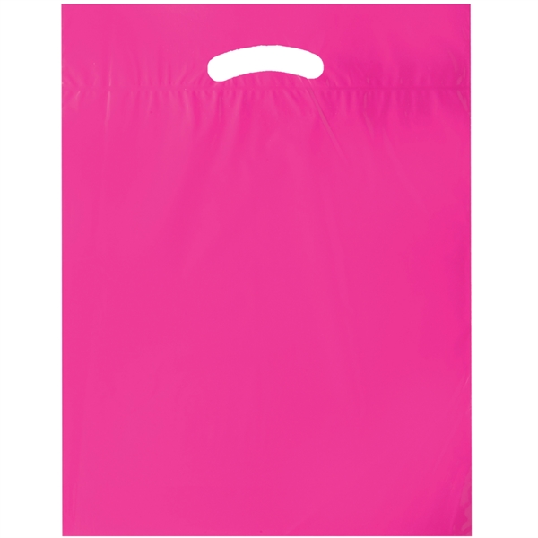 Die Cut Fold-Over Reinforced Plastic Bag - Flexo Ink - Die Cut Fold-Over Reinforced Plastic Bag - Flexo Ink - Image 15 of 29