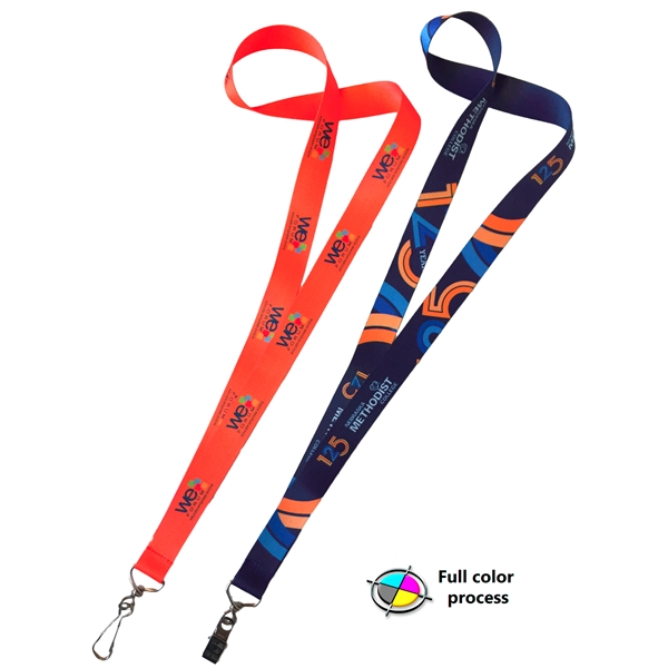 Polyester Full Color Sublimated Lanyard ID - Polyester Full Color Sublimated Lanyard ID - Image 9 of 14