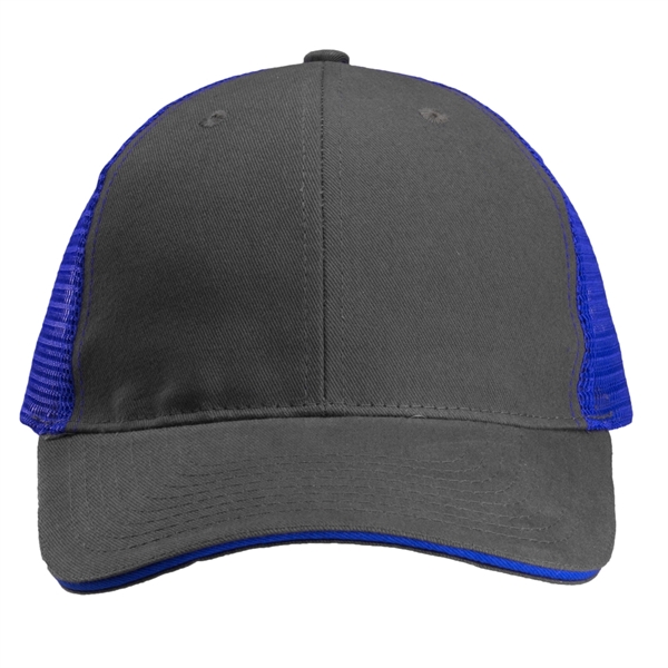 Seneca Two Tone Structured Mesh Trucker Hat - Seneca Two Tone Structured Mesh Trucker Hat - Image 1 of 7