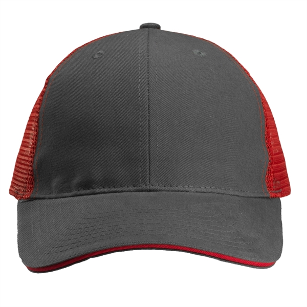 Seneca Two Tone Structured Mesh Trucker Hat - Seneca Two Tone Structured Mesh Trucker Hat - Image 7 of 7