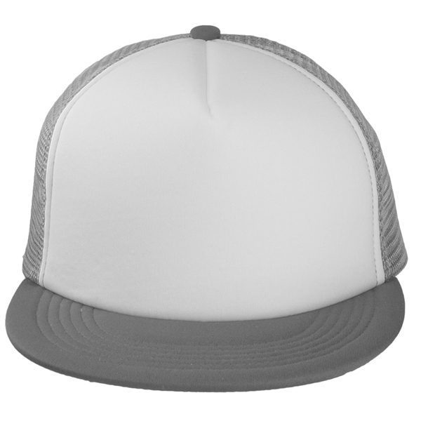 Classic Style Unstructured Trucker Hat - Classic Style Unstructured Trucker Hat - Image 10 of 11