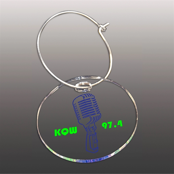 Ultra Vivid Acrylic Wine Charms - Ultra Vivid Acrylic Wine Charms - Image 0 of 0