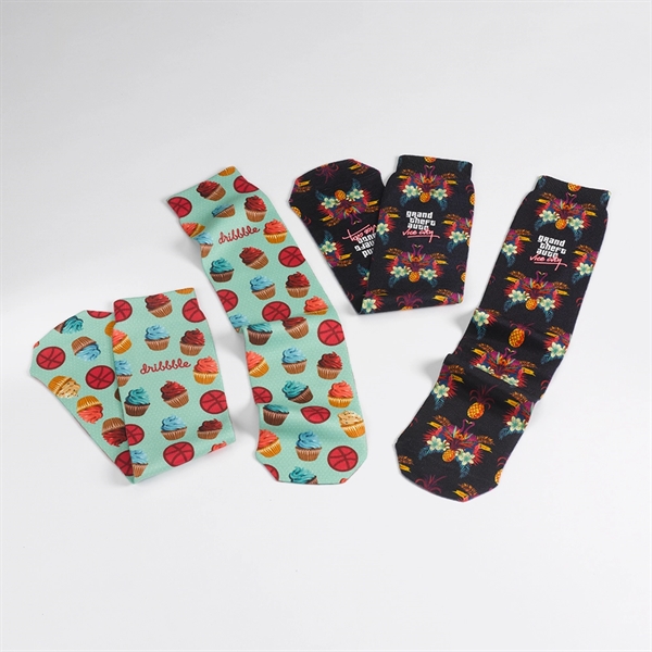 Dye Sublimated Tube Socks (Pair) - Dye Sublimated Tube Socks (Pair) - Image 0 of 0