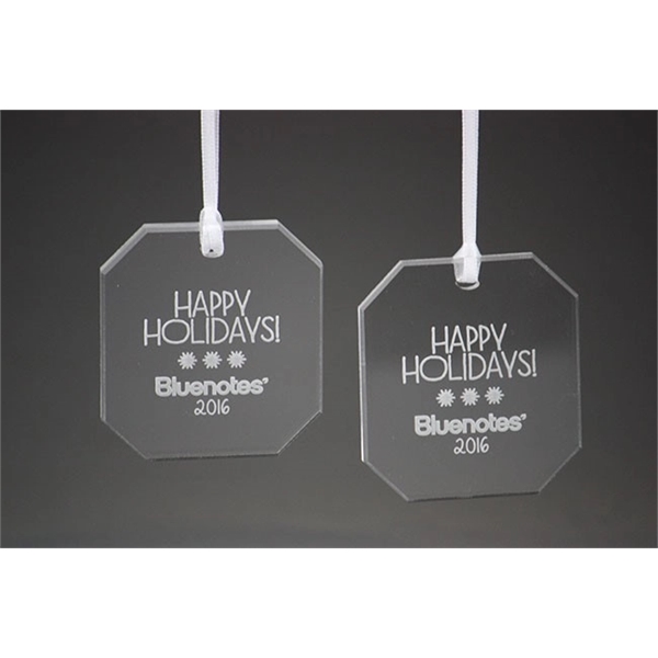 2.75" - Customizable Clear Acrylic Ornaments - 2.75" - Customizable Clear Acrylic Ornaments - Image 0 of 0