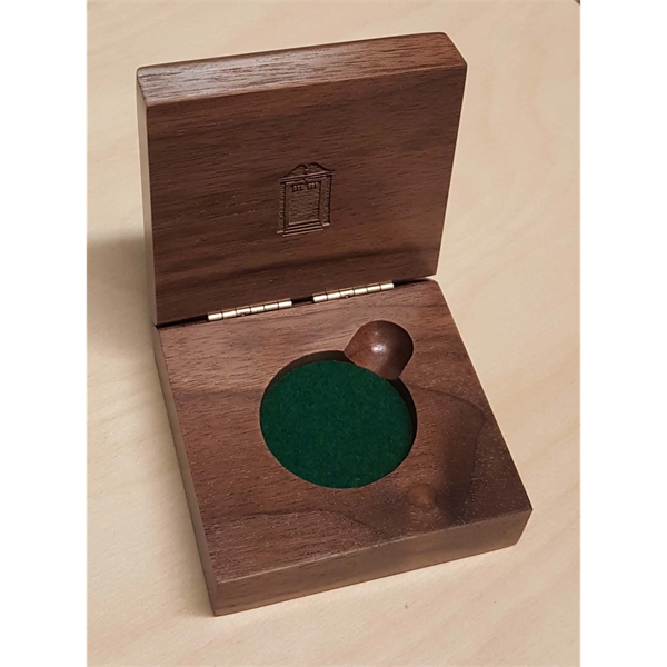 3" x 3" - Hardwood Box - Coin Box - 3" x 3" - Hardwood Box - Coin Box - Image 0 of 0