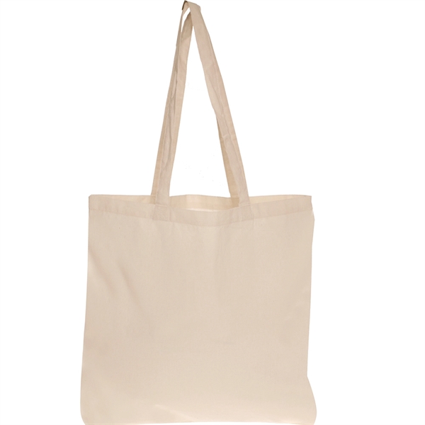 Natural Cotton Tote Bags - Natural Cotton Tote Bags - Image 2 of 2