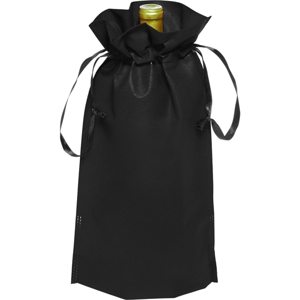 Non-Woven Vineyard Ribbon Drawstring Bags - Non-Woven Vineyard Ribbon Drawstring Bags - Image 6 of 7