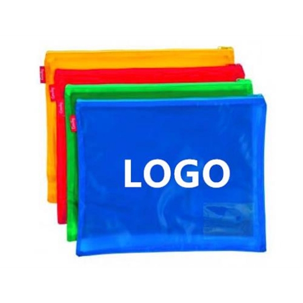 Multi Color Zippered PVC Pencil Case - Multi Color Zippered PVC Pencil Case - Image 0 of 0