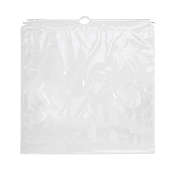 Cotton Cord Drawstring Plastic Bag - Flexo Ink - Cotton Cord Drawstring Plastic Bag - Flexo Ink - Image 4 of 5