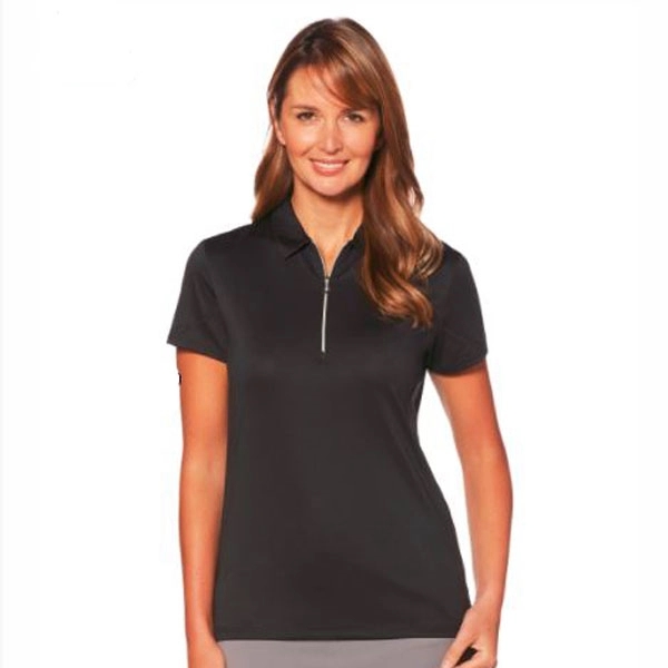 Ladies Tulip Sleeve Polo - Ladies Tulip Sleeve Polo - Image 2 of 2