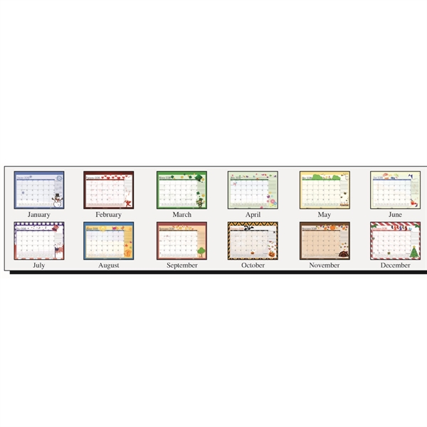 Compact Seasonal Workstation Calendar - Compact Seasonal Workstation Calendar - Image 0 of 0