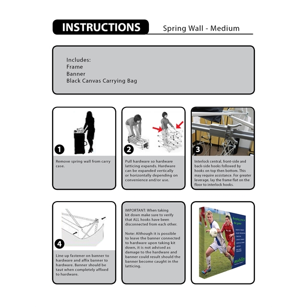 Spring Wall - Medium Replacement Banner - Spring Wall - Medium Replacement Banner - Image 1 of 1