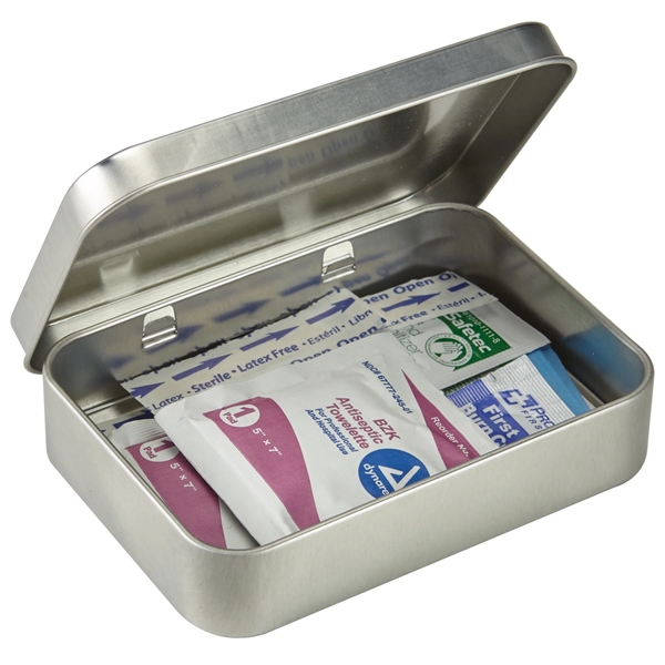Tin First Aid Kit - Tin First Aid Kit - Image 2 of 6