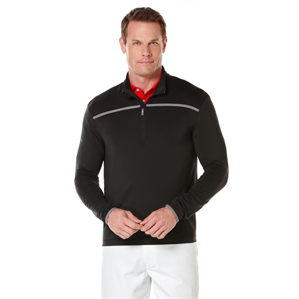Men's 1/4-Zip Mock Pullover - Men's 1/4-Zip Mock Pullover - Image 2 of 3
