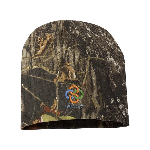 Custom Outdoor Camo Knit Cap