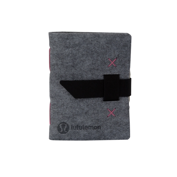Custom HARLEQUIN Felt Journal