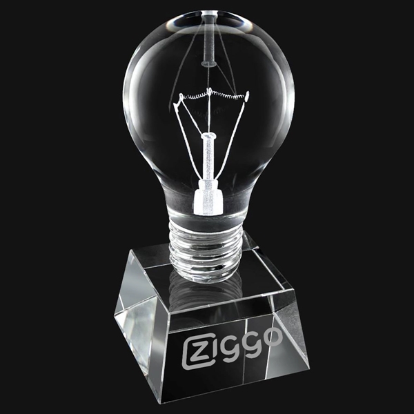 Crystal Light Bulb 6" Award - Crystal Light Bulb 6" Award - Image 0 of 0