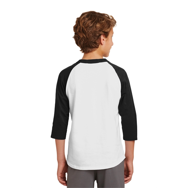 Sport-Tek Youth Colorblock Raglan Jersey. - Sport-Tek Youth Colorblock Raglan Jersey. - Image 2 of 97