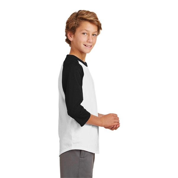 Sport-Tek Youth Colorblock Raglan Jersey. - Sport-Tek Youth Colorblock Raglan Jersey. - Image 4 of 97