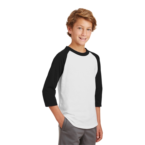 Sport-Tek Youth Colorblock Raglan Jersey. - Sport-Tek Youth Colorblock Raglan Jersey. - Image 5 of 97