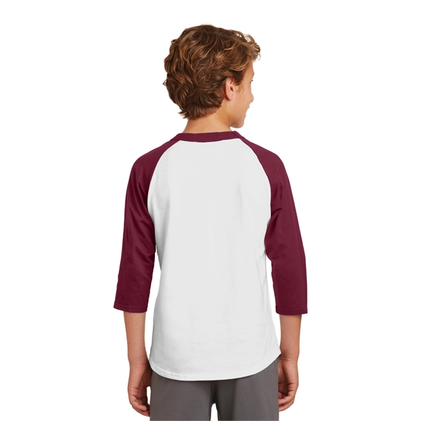 Sport-Tek Youth Colorblock Raglan Jersey. - Sport-Tek Youth Colorblock Raglan Jersey. - Image 8 of 97