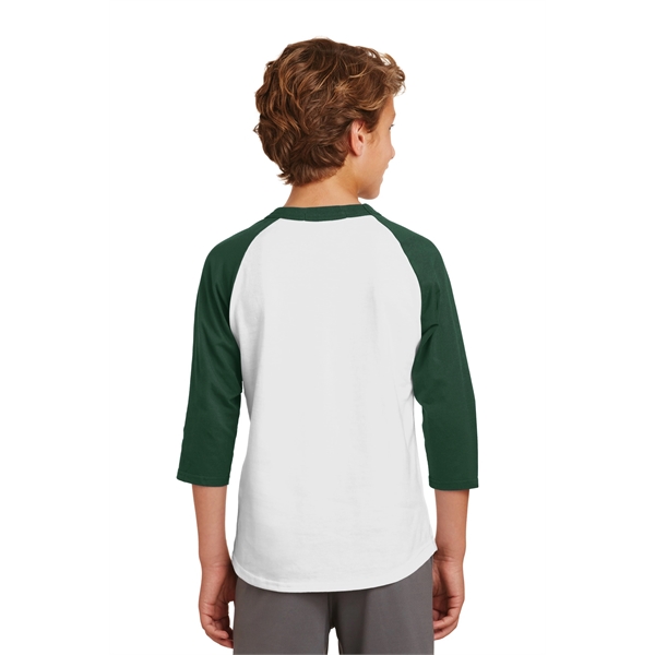 Sport-Tek Youth Colorblock Raglan Jersey. - Sport-Tek Youth Colorblock Raglan Jersey. - Image 13 of 97